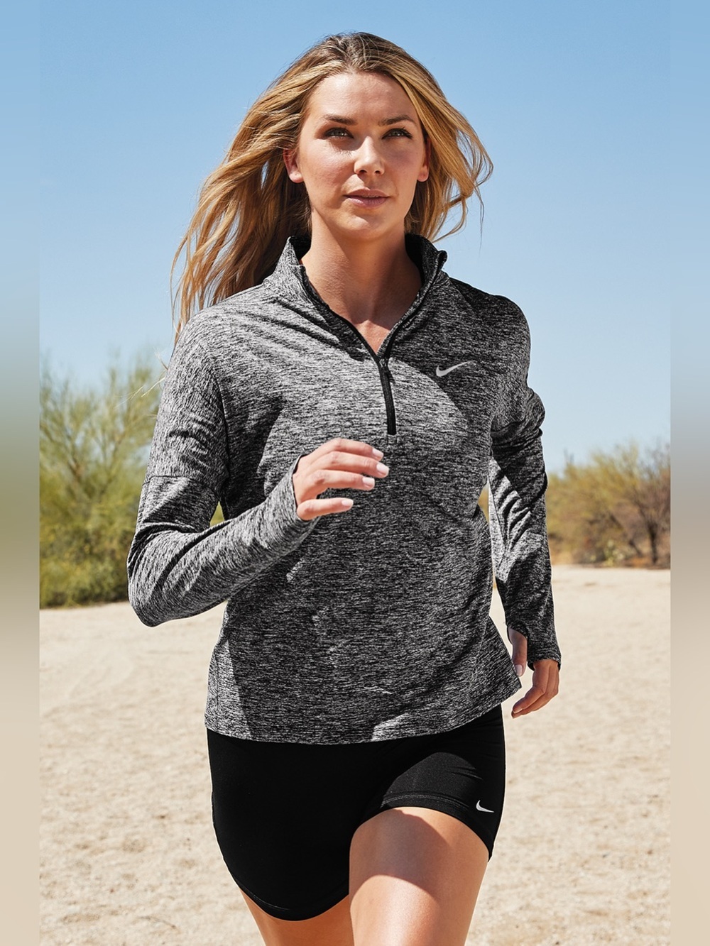 Nike Dri-FIT Half Zip Long Sleeve